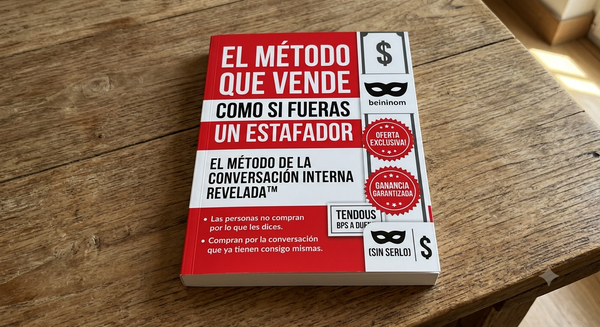 El método que vende como si fueras un estafador.